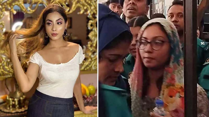 এবার প্রতারণার মামলায় গ্রেফতার দেখানো হলো মেঘনা আলমকে