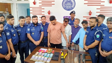 মৌলভীবাজারে ডাকাতির ঘটনায় স্বর্ণ ও অস্ত্রসহ গ্রেফতার ৭