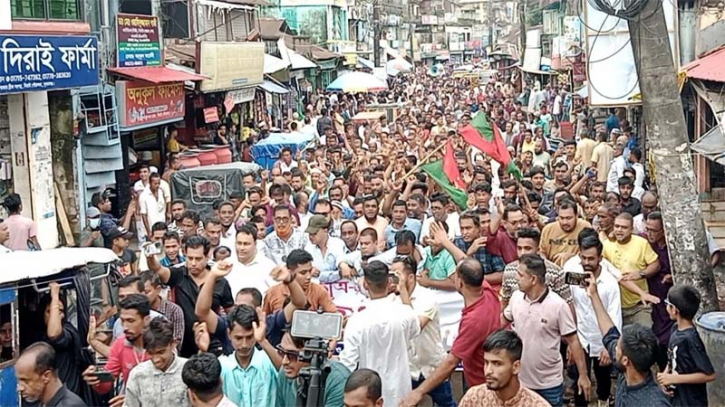 দিরাইয়ে ঐতিহাসিক জুলাই গণঅভ্যুত্থান দিবস পালন