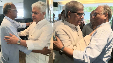 সমবেদনা জানাতে বাসায় গেলেন বিএনপি মহাসচিব ও  শিল্প উপদেষ্টা