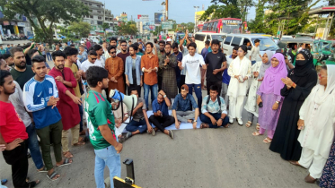 গোপালগঞ্জে হামলায় ‘ব্লকেড কর্মসূচিতে’ উত্তাল সিলেট
