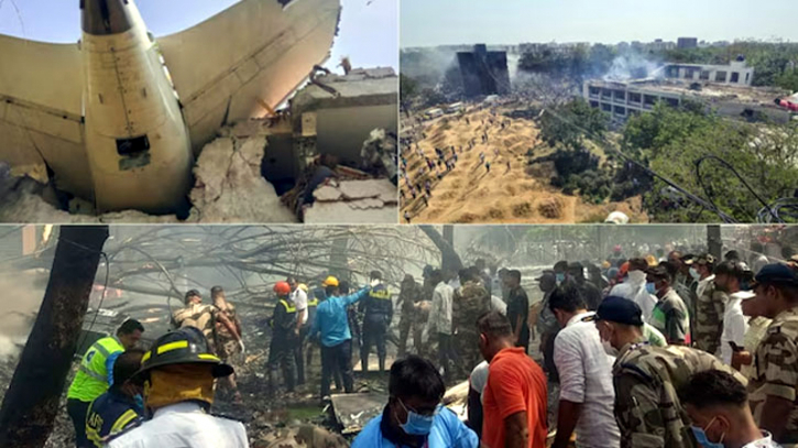 ভারতে বিমান বিধ্বস্তে ২৪২ আরোহীর সবাই নিহত