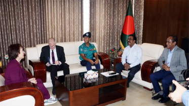 সিসিক প্রশাসকের সাথে যুক্তরাষ্ট্রের ভারপ্রাপ্ত রাষ্ট্রদূতের সৌজন্য সাক্ষাৎ