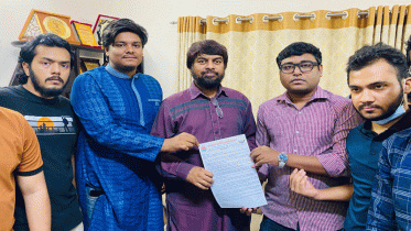 শাবি ভিসিকে রাজনৈতিক পরিবেশসহ ১১দফা দাবিতে ছাত্রদলের স্মারকলিপি